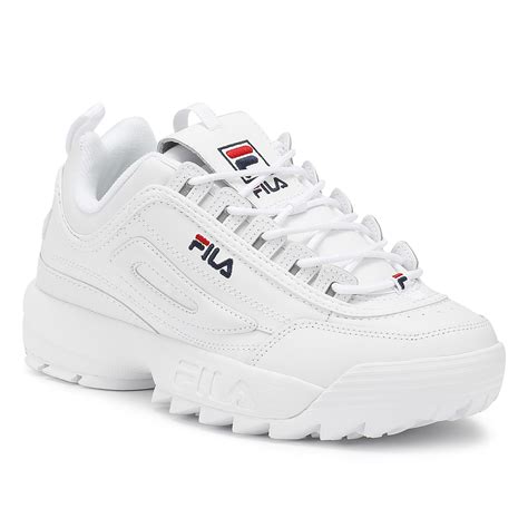 fila white shoes women|fila sneakers white casual shoes.